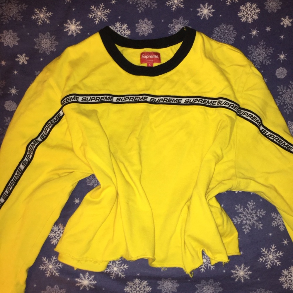 Supreme crop top